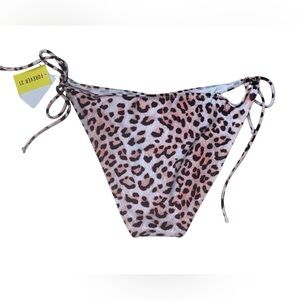 Leopard Print Bikini Bottom Sz large